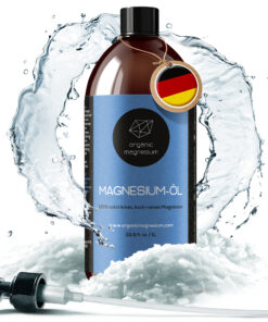 Magnesiumöl 1 Liter mit Schraubverschluss und Pumpaufsatz