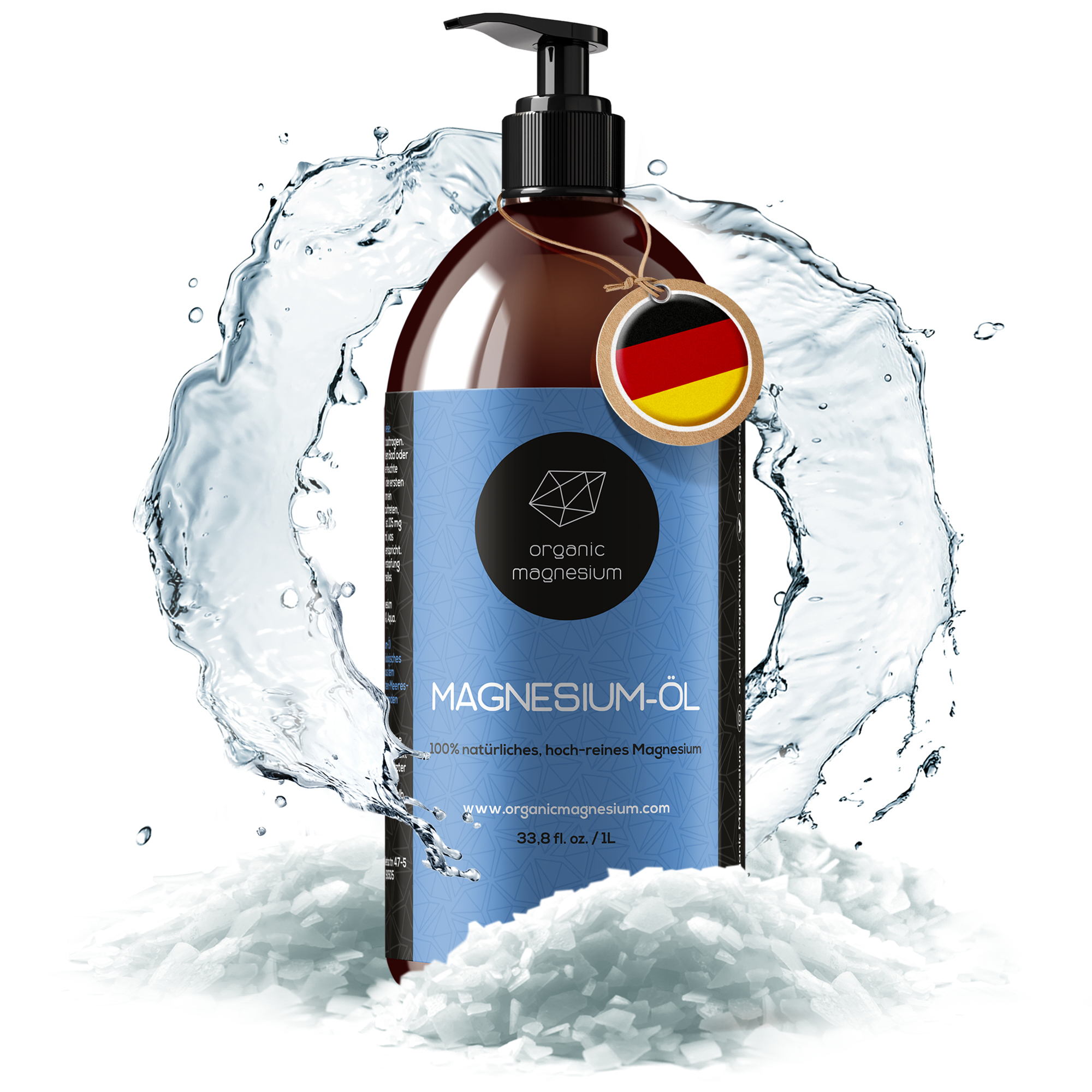 Magnesiumöl 1 Liter mit Pumpspender
