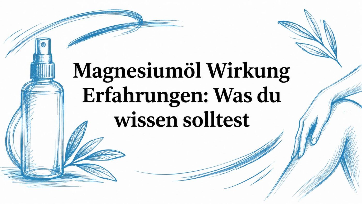 Magnesiumöl Spray von Organic Magnesium zur äußerlichen Anwendung auf der Haut