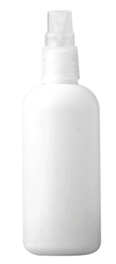 Neutrale weiße Sprühflasche